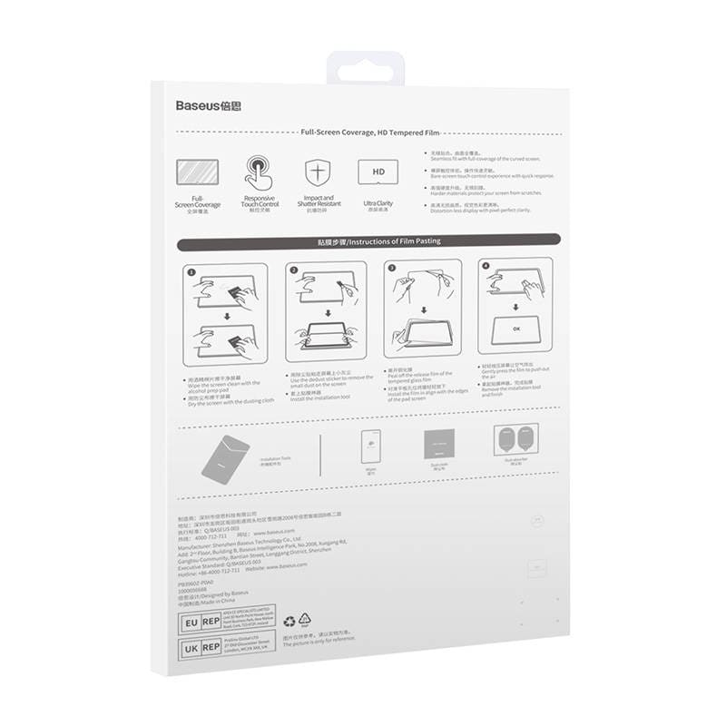 Baseus Krystalhærdet glas 0,3 mm til tablet Huawei MatePad Pro 12,6"