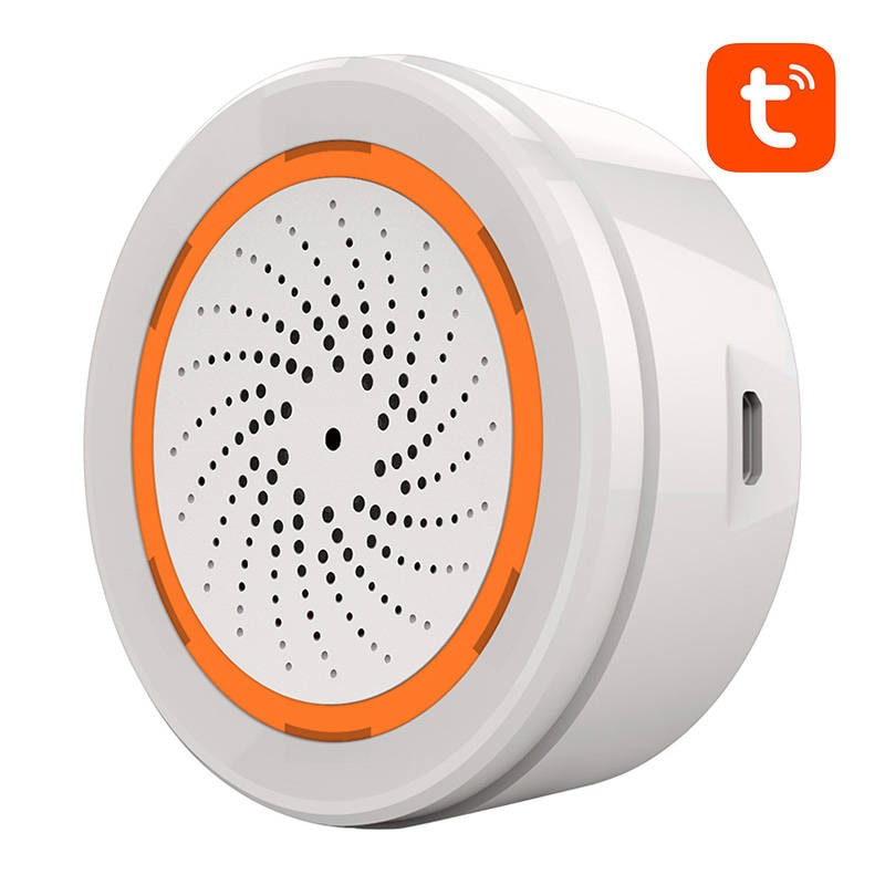 NEO NAS-AB02B Smart alarmsirene, ZigBee TUYA
