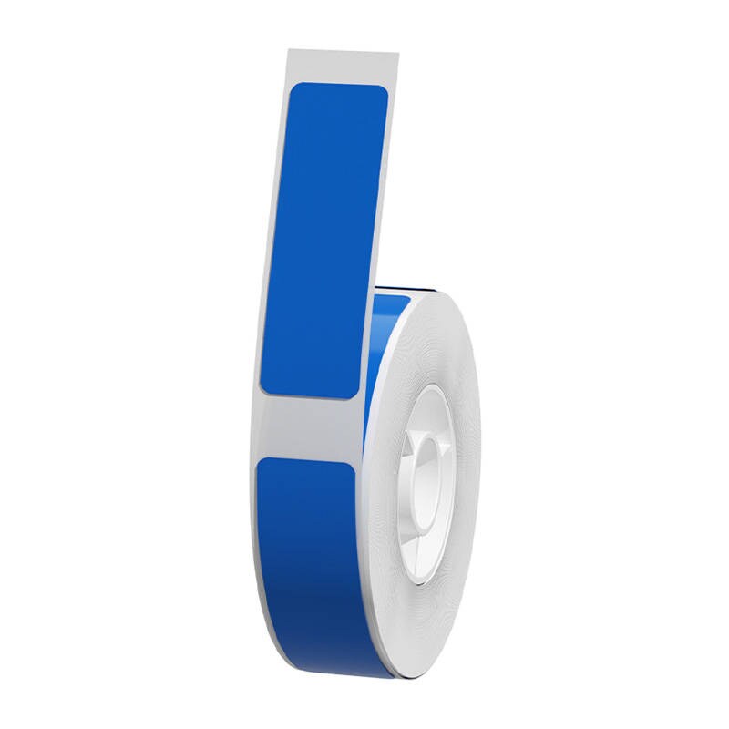 Niimbot termoetiketter klistermærker 12x40 mm, 160 stk (Blå)