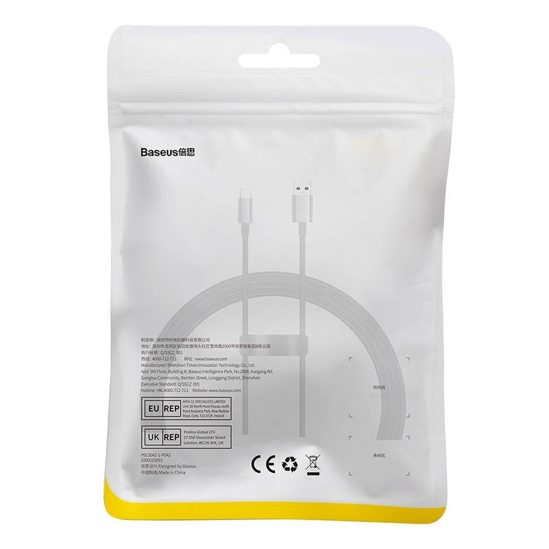 Kabel USB do USB-C Baseus Superior 100W 1,5m (sort)