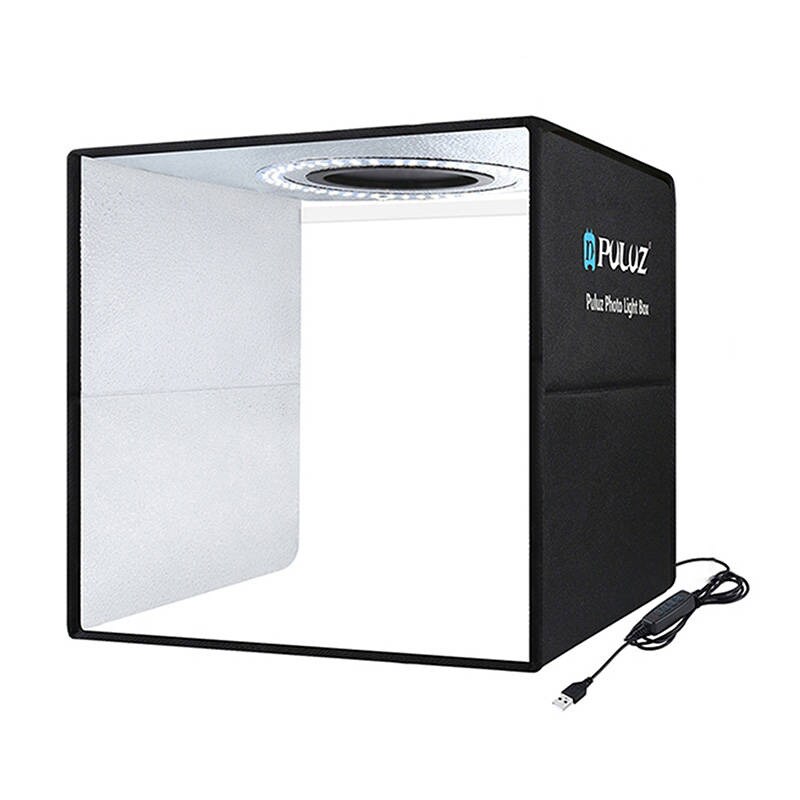 Fotostudie Puluz 30cm LED 24-26lm (PU5032B)