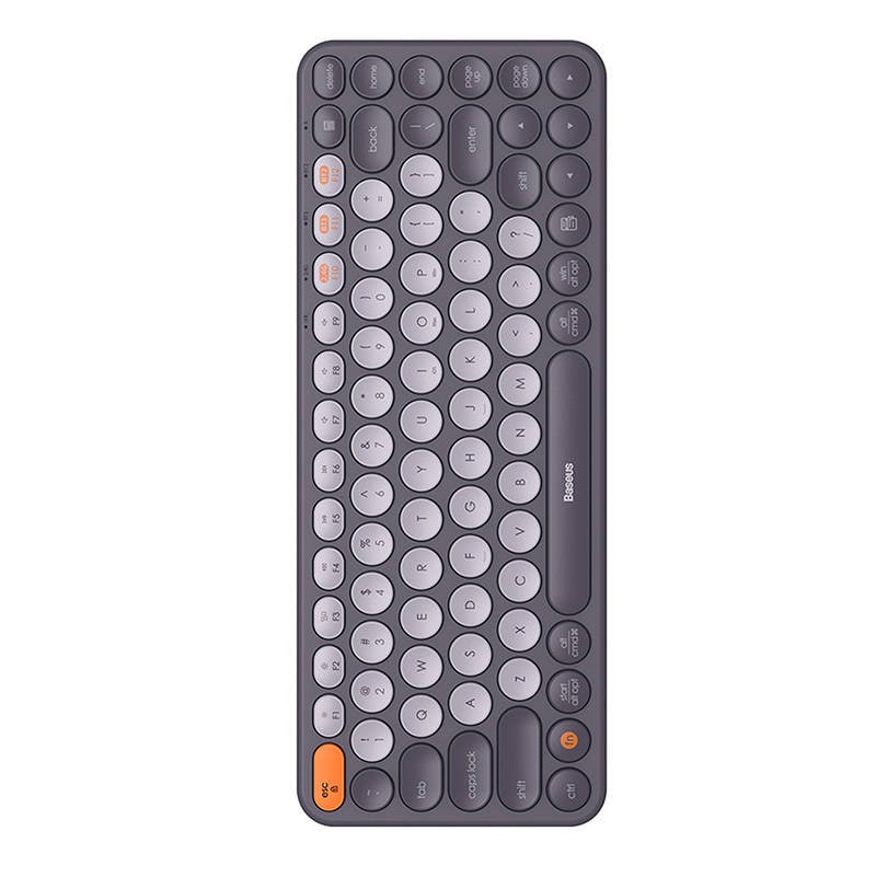 Baseus K01A Trådløst Tri-Mode-tastatur frostet grå