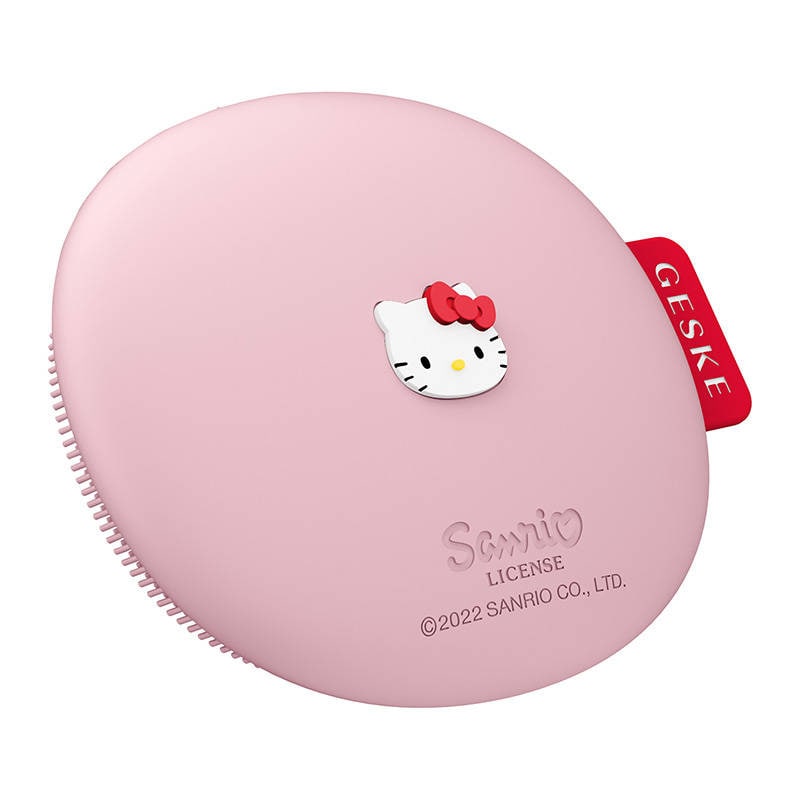 Ansigtsrensebørste 3in1 Geske med APP (Hello Kitty pink)
