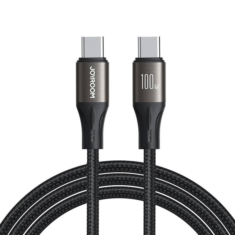 Kabel Joyroom Light-Speed USB-C til USB-C SA25-CC5 , 100W , 1,2 m (sort)
