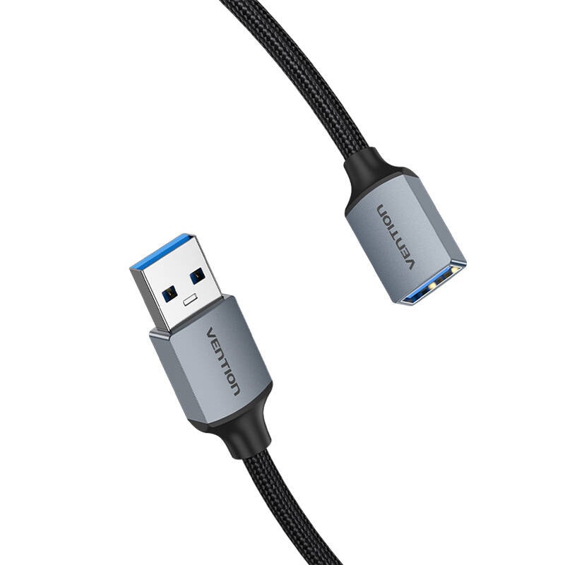 Kabel USB-A 3.0 A han til hun Vention CBLHI 3m sort