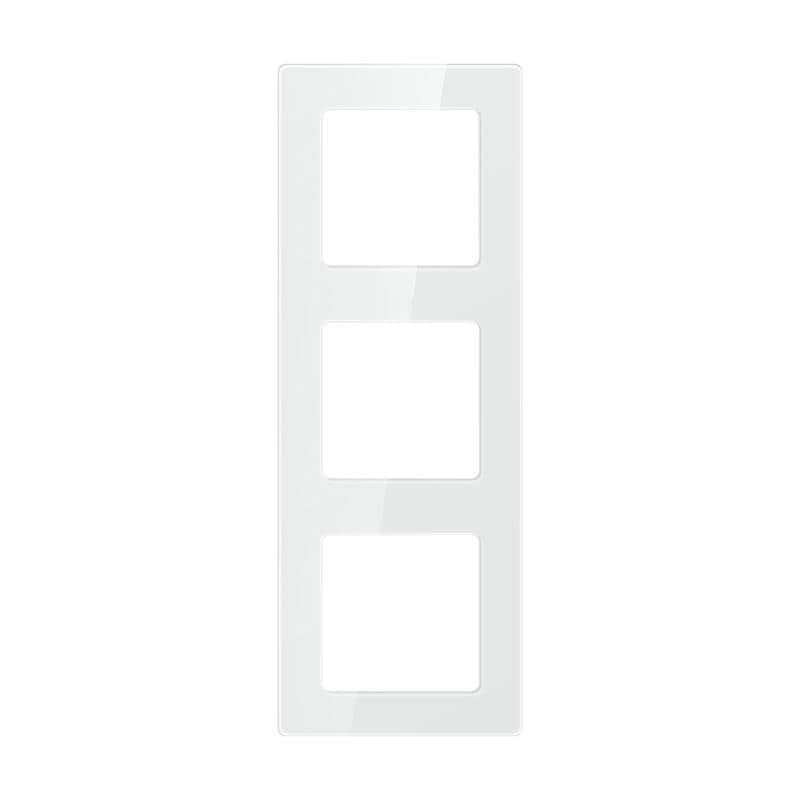 Tredobbelt rammestik Avatto N-TS10-Frame-W3 (hvid)