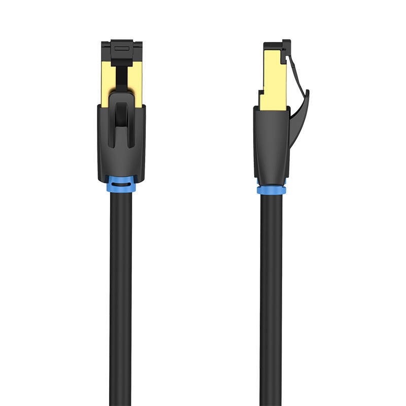 Netværkskabel CAT8 SFTP Vention IKABJ RJ45 Ethernet 40Gbps 5m Sort
