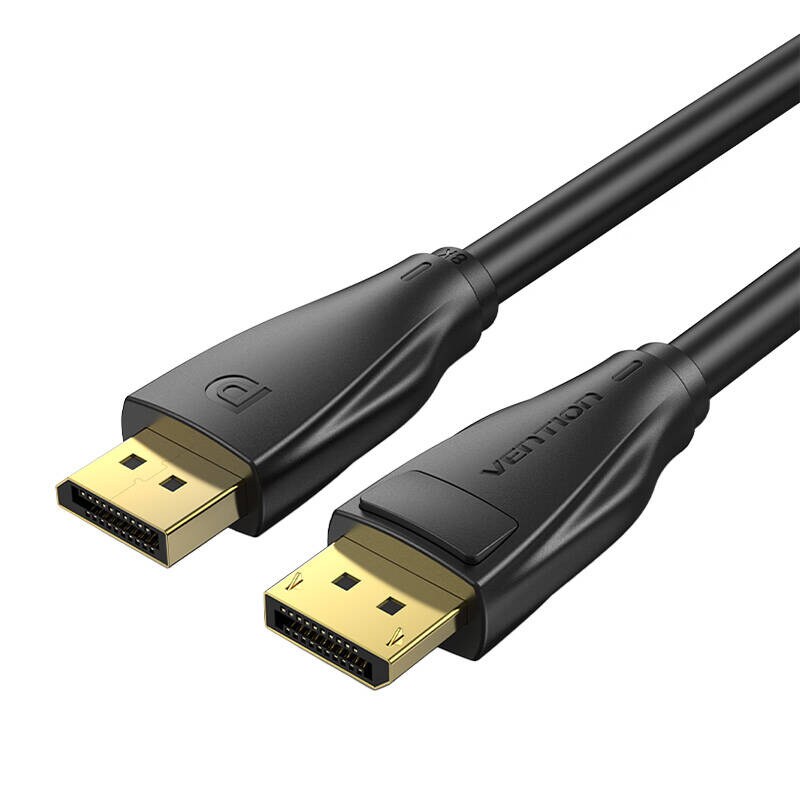 DisplayPort 1.4-kabel Vention HCDBH 2m, 8K 60Hz/ 4K 120Hz (sort)