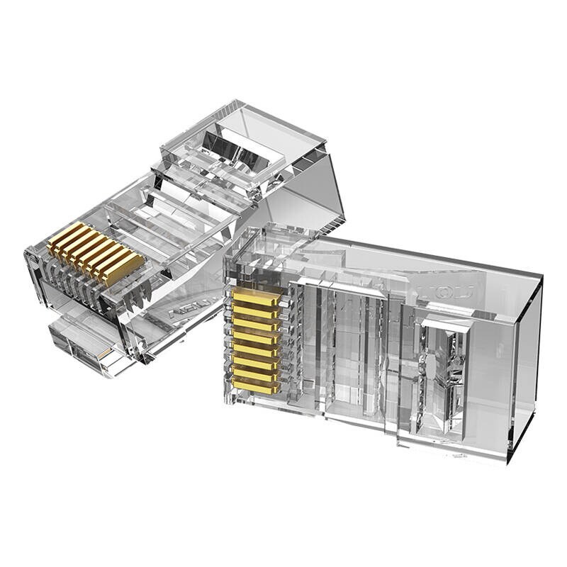 Modulært stik RJ45 Cat.5E UTP-stik Vention IDBR0-50 Transparent, 50stk