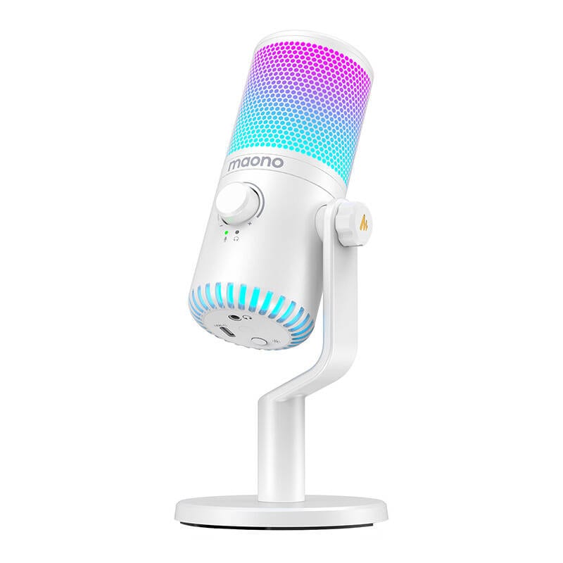 Gaming-mikrofon Maono DM30RGB (hvid)