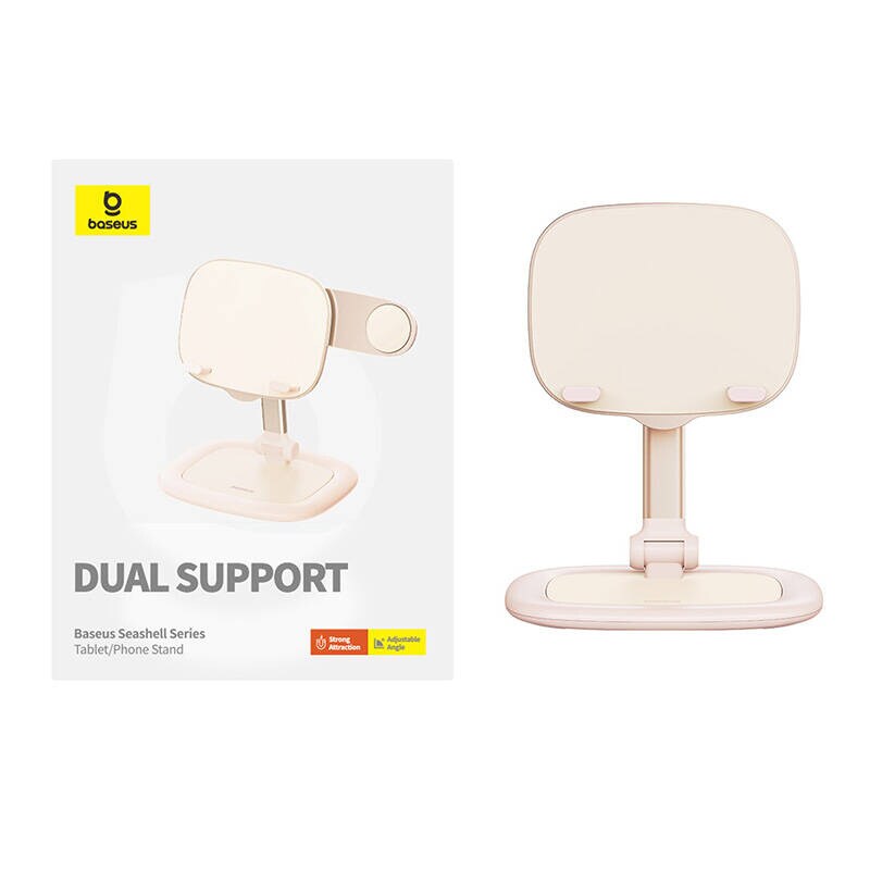 Bord/telefonstativ Baseus Seashell Series Pink