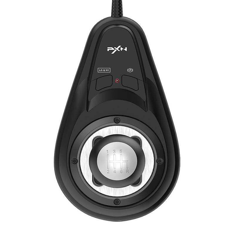 PXN A7 shifter gearstang / manuel gearskifter til simracing / 6-trins gear med bakgear