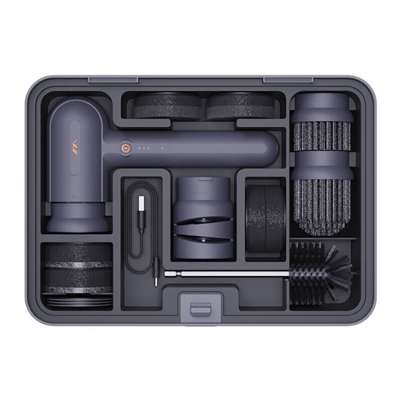 3-i-1-sæt: Elektrisk skrubber, knivsliber, etui Jimi Home X1-H