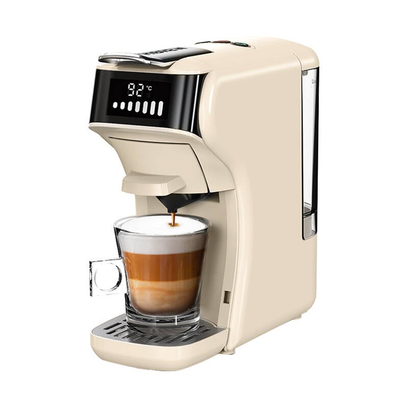 HiBREW 5-i-1 kapselkaffemaskine H1B-beige (beige)