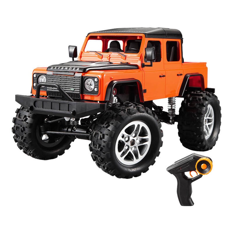 Fjernstyret bil 1:14 Double Eagle (orange) Land Rover Defender (Afhentning) E332-003