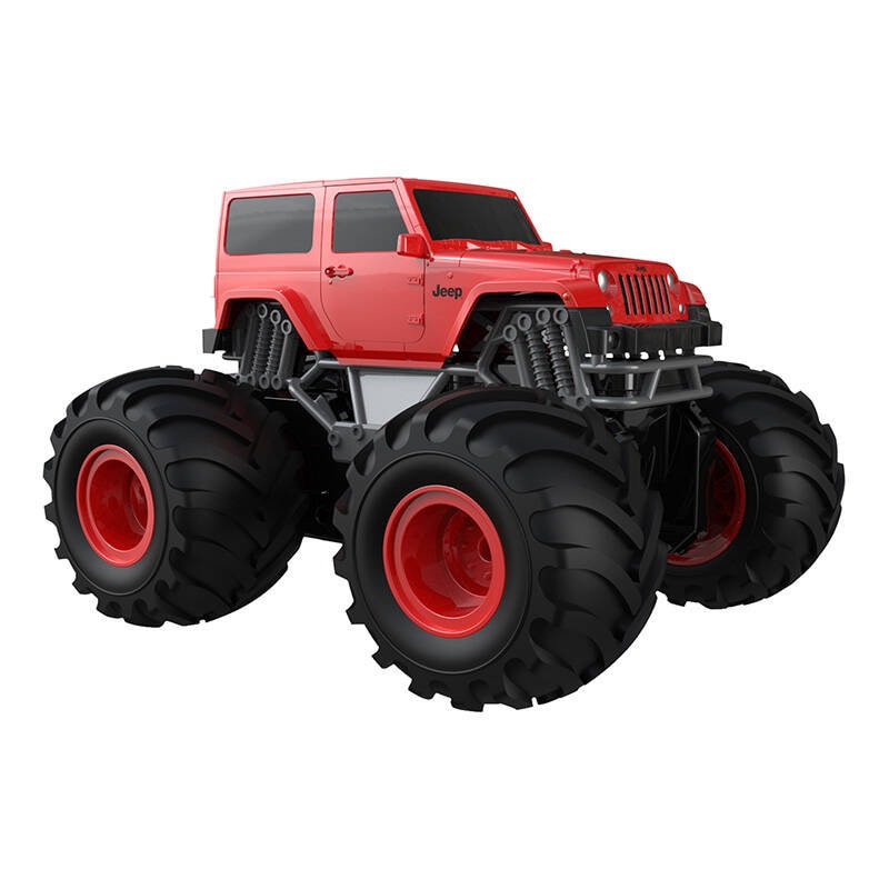 Fjernstyret bil Double Eagle (rød) Jeep (amfibie) E342-003