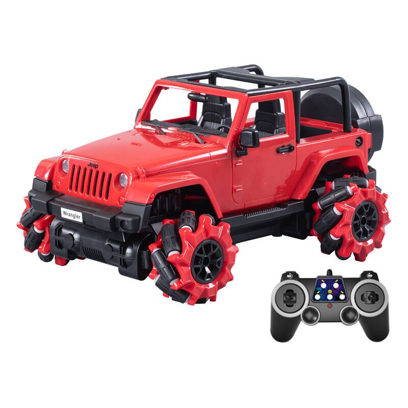 Fjernstyret bil 1:16 Double Eagle (rød) Jeep (drift) E348-003