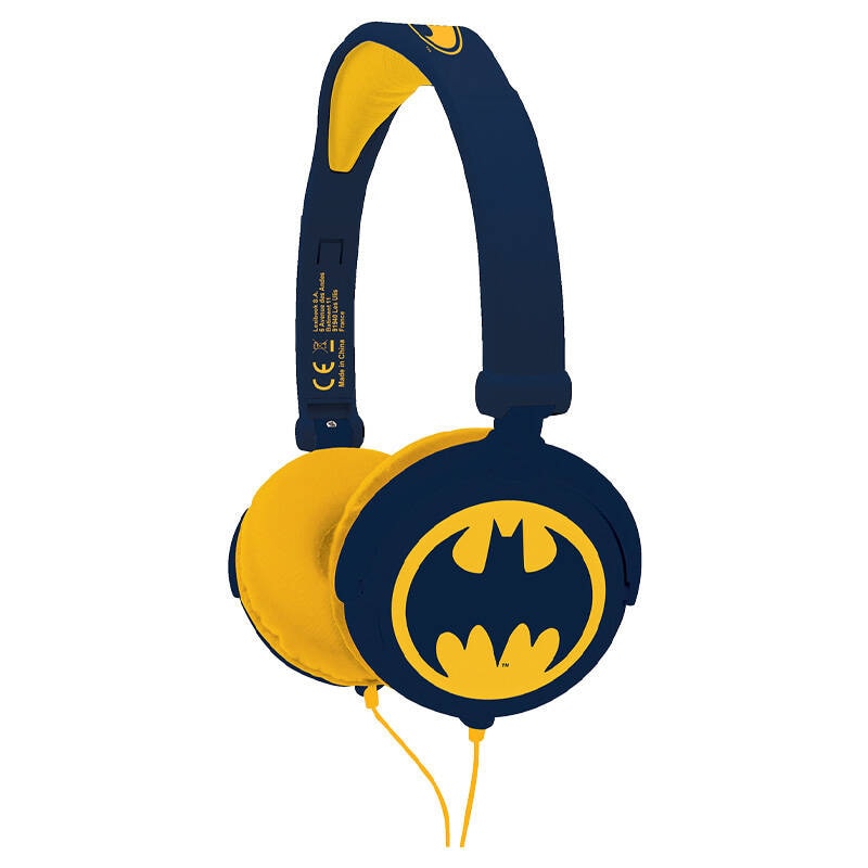 Sammenklappelige hovedtelefoner Batman Lexibook