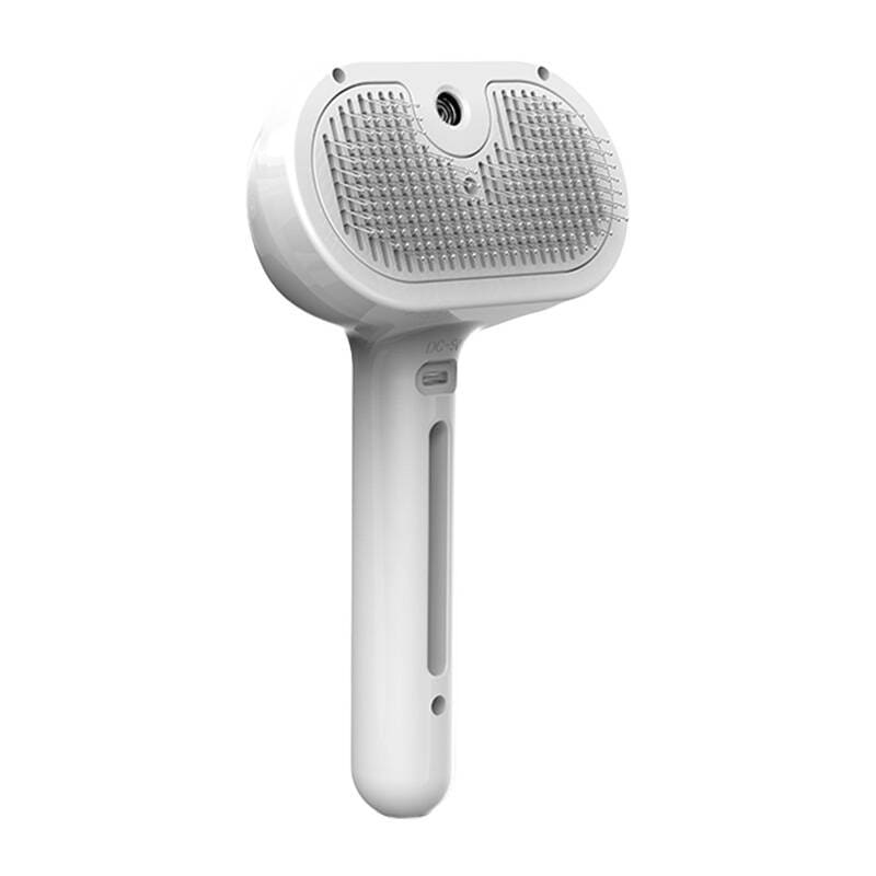 Rojeco Dampbørste til katte (hvid)