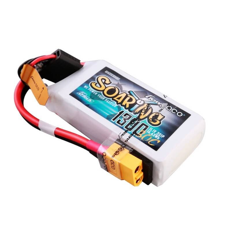 Gens ace G-Tech Soaring 1300mAh 11.1V 30C 3S1P Lipo-batteri