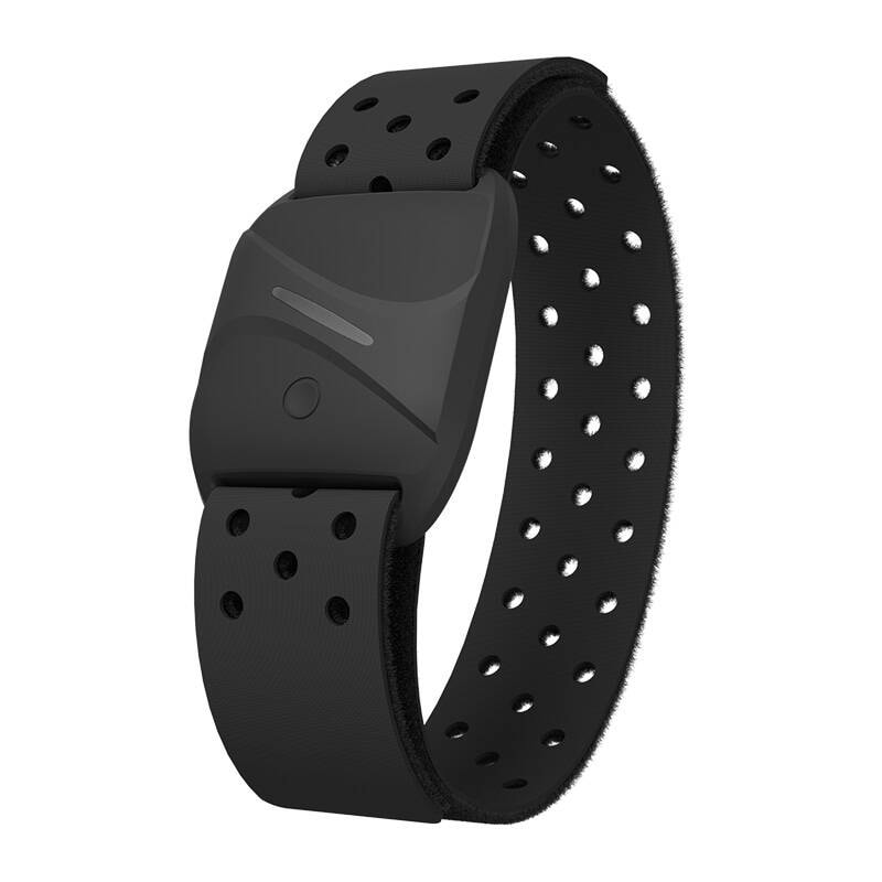 Armbånd med pulsmåler Coospo HW807 kompatibel med Strava, wahooo, mapmyfitness osv.