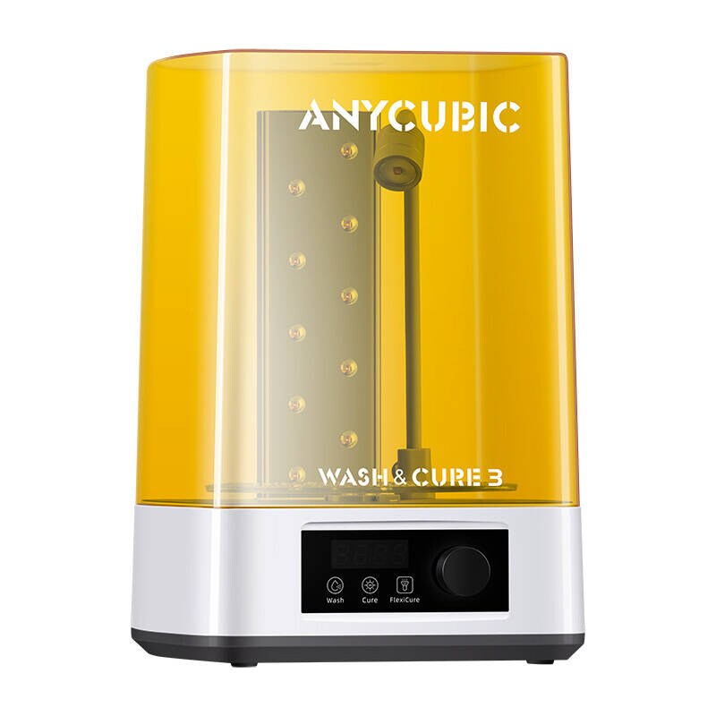 AnyCubic Wash & Cure 3 - Apparat til rengøring og tørring af print