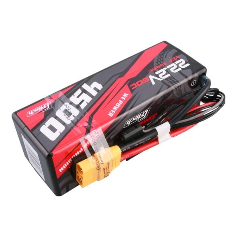 Gens ace G-Tech 4500mAh 6S1P 22.2V 60C HardCase RC bil Lipo Batteri 14#
