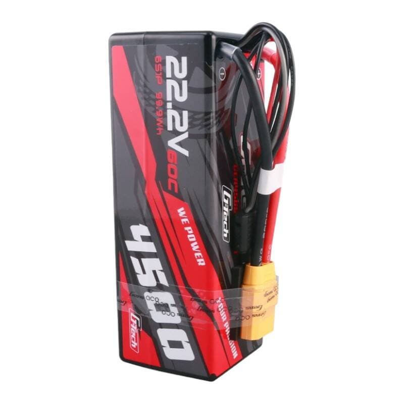 Gens ace G-Tech 4500mAh 6S1P 22.2V 60C HardCase RC bil Lipo Batteri 14#