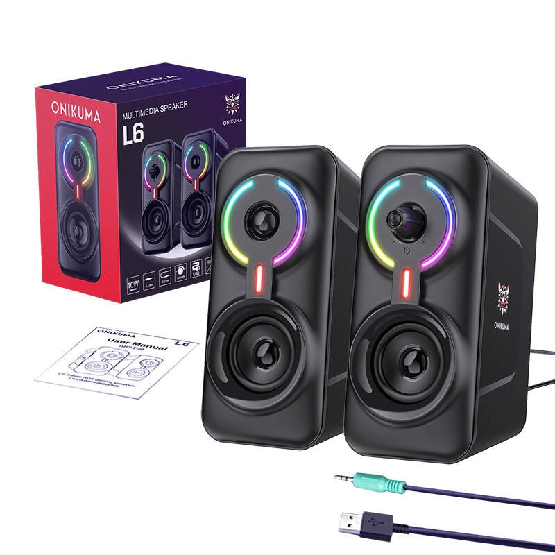 ONIKUMA L6 multimedie-gaminghøjttaler med BT5.0