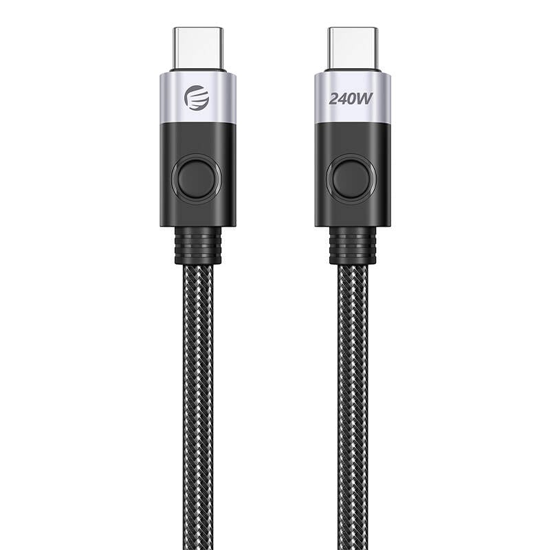 Orico 240W USB-C til USB-C-ladekabel, 1 m (sort)