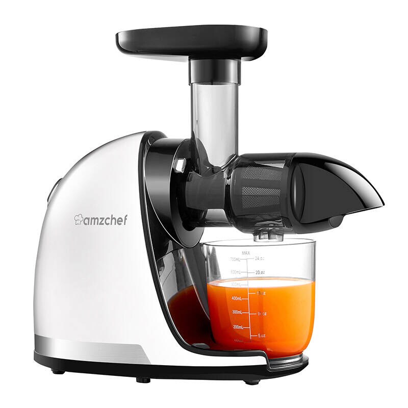 Slowjuicer AMZCHEF 1501-WT (hvid)