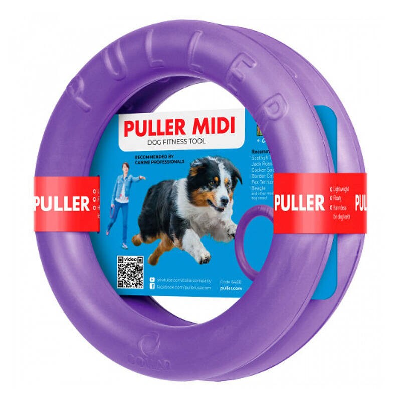 Hjul / træningslegetøj til hund Puller Midi 19,5 cm