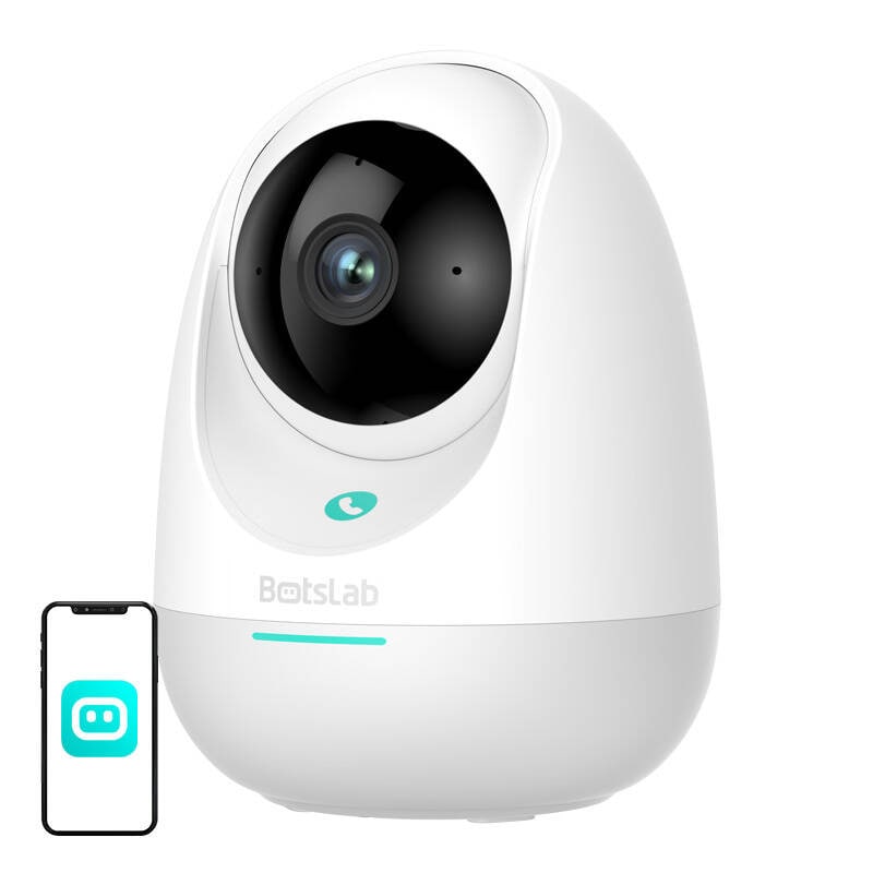 360° indendørs WiFi-kamera Botslab 2E Pro C213 3MP
