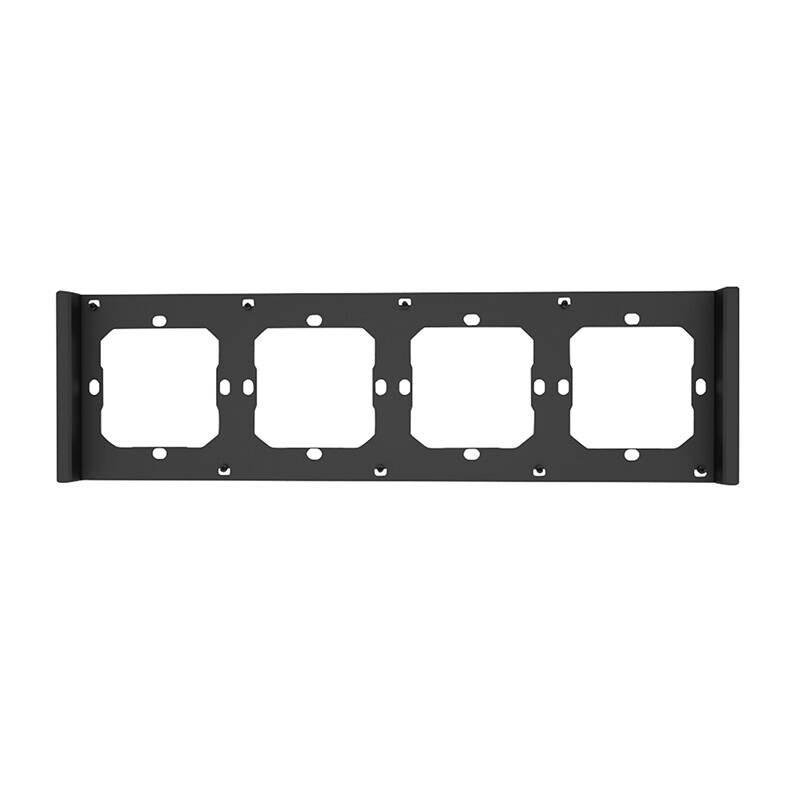 Ramme til kontakt M5 80 quadruple 4-fold SONOFF M5-4C-80-F (grafit/sort)