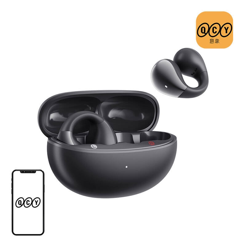QCY Crossky Clip C30 hovedtelefoner (sort)