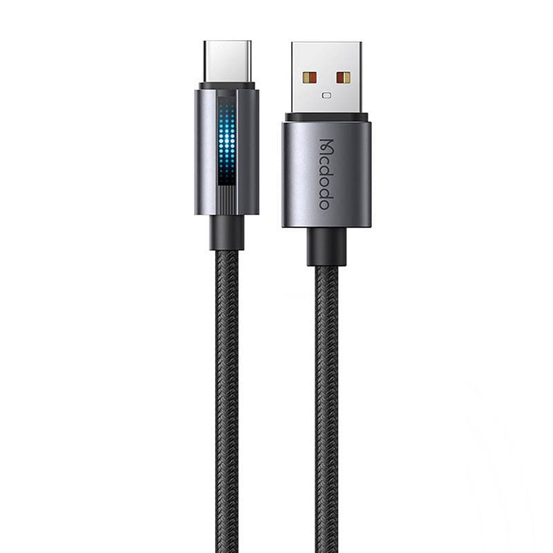 Mcdodo CA-5180 USB-A til USB-C-kabel, 1,2 m (sort)