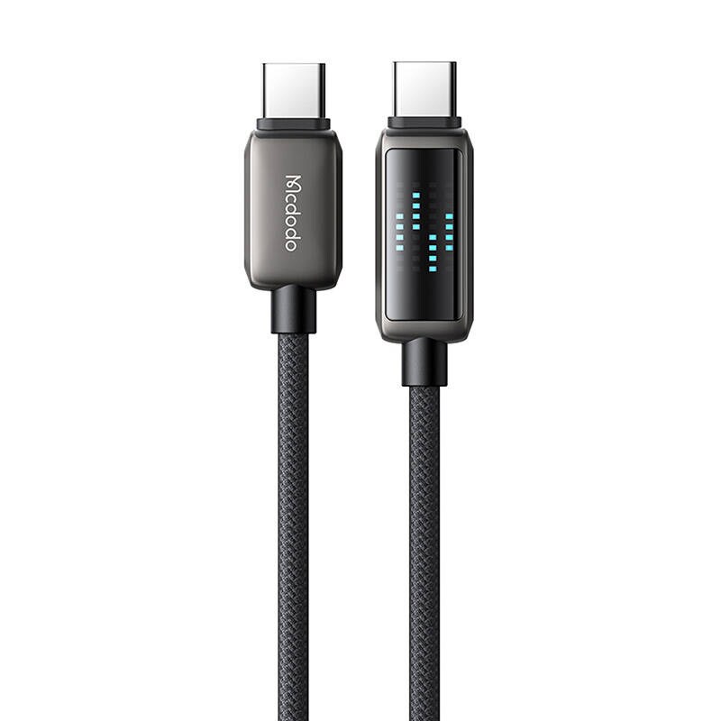 Mcdodo CA-4250 USB-C til USB-C-kabel, 100W, LED-display, 1,2 m
