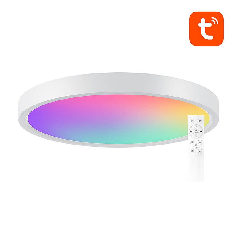 Gosund smart loftslampe 30 cm WiFi/Bluetooth RGBCW – 2400 lm + fjernbetjening