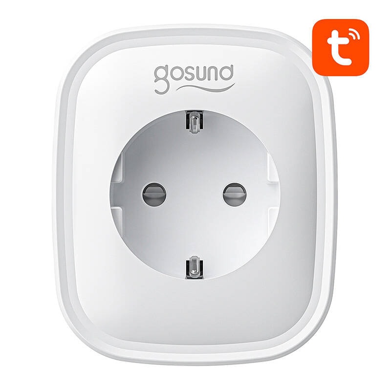Gosund SP6 Smart WiFi/Bluetooth-stik 16A med USB-C PD 20W og strømmåling