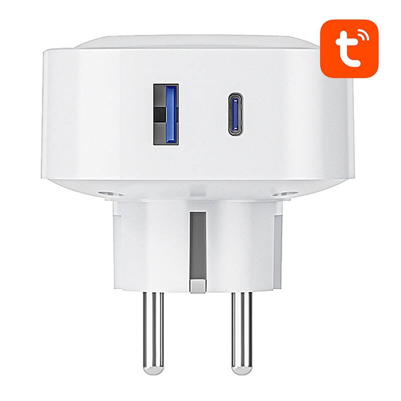 Gosund SP6 Smart WiFi/Bluetooth-stik 16A med USB-C PD 20W og strømmåling