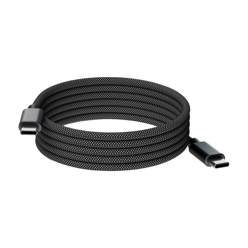 Choetech XCC-1052 USB-C til USB-C magnetisk kabel, PD 240W 1,2 m (sort)