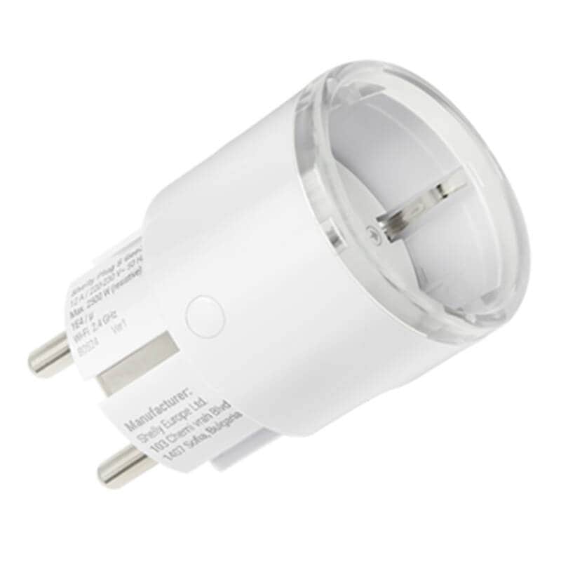 Shelly Plug S MTR Gen3 Smart Outlet (hvid)