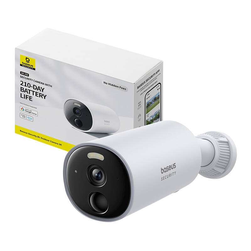 Baseus B1 2k udendørs kamera (hvid)