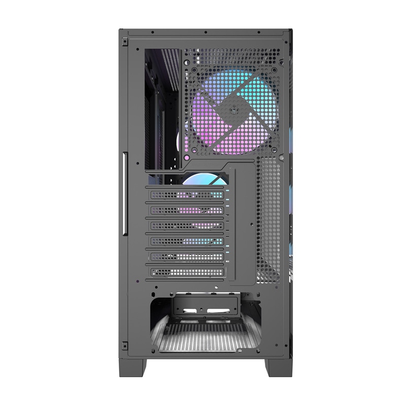 Darkflash DRX90 computertaske af glas (sort)
