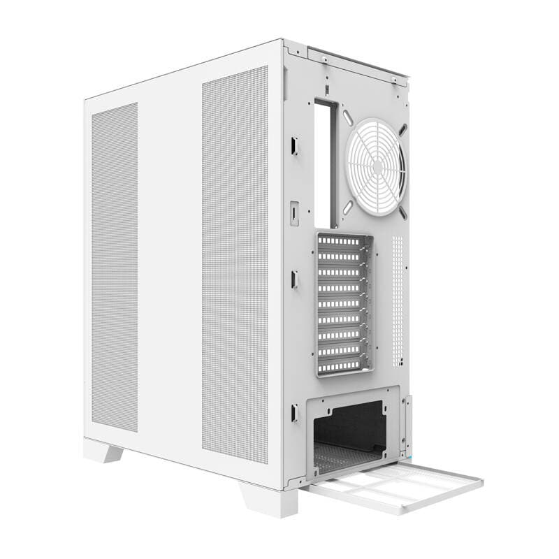 Darkflash DY450L computerkabinet uden blæsere (hvid)