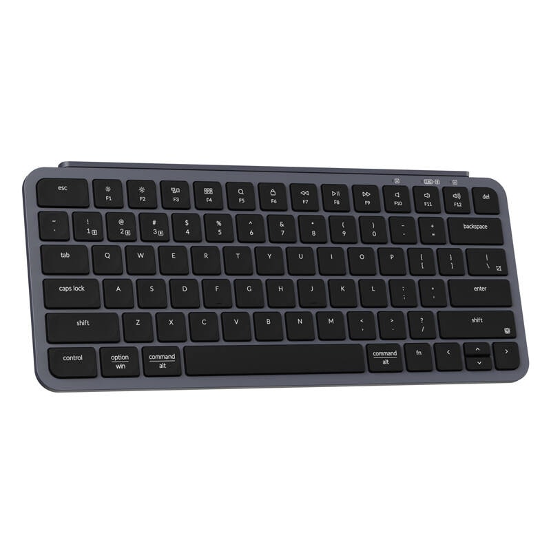 Keychron B1 Pro 2.4G trådløst ultrasmalt tastatur (grå) [B1P-K1].