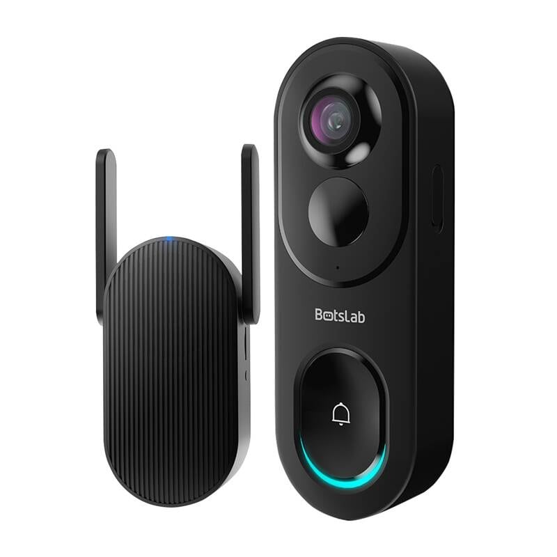 Botslab 2 R810 5MP videointercom, 360°, IP66, 5200 mAh