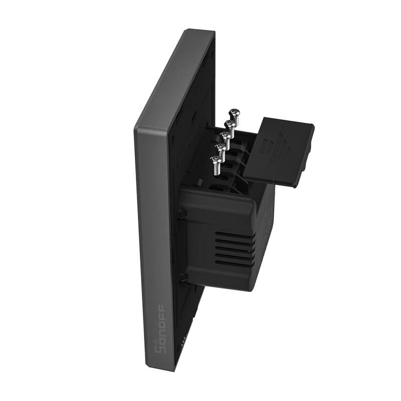 Smart WiFi-kontrolpanel SONOFF NSPanel (sort, 120 mm)