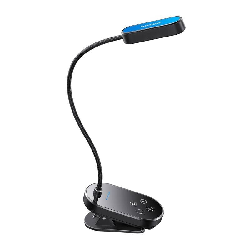 Glocusent Mini trådløs lampe GLCSNTBL004 med clips sort