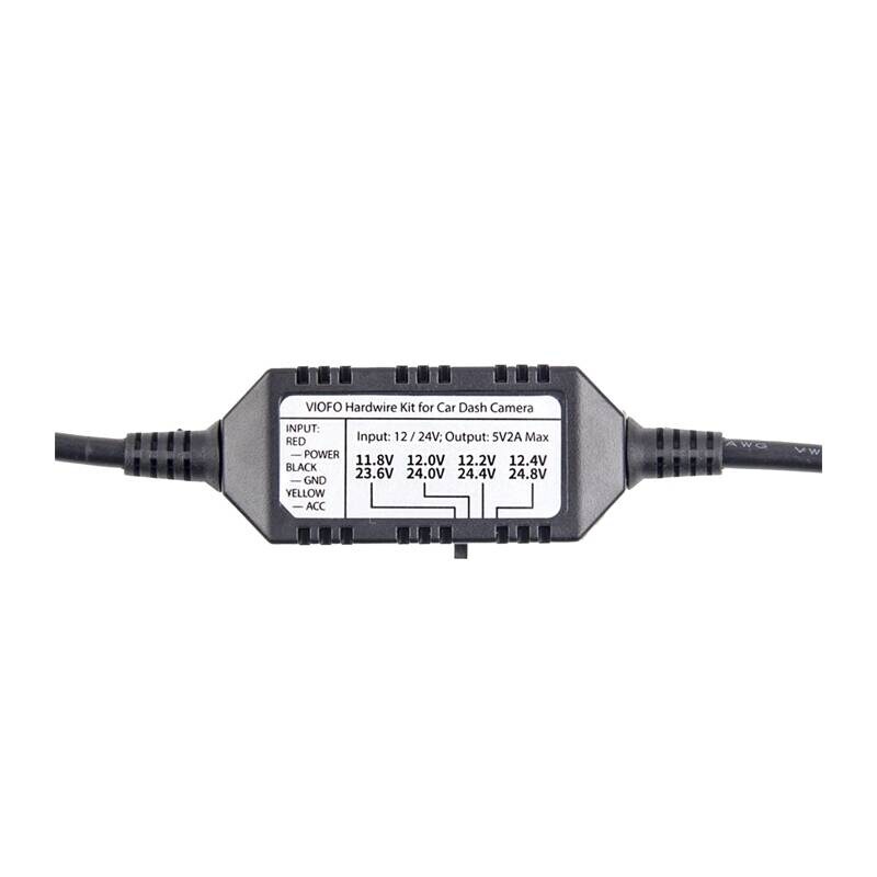 Strømkabel til VIOFO HK3 miniUSB-videooptagere